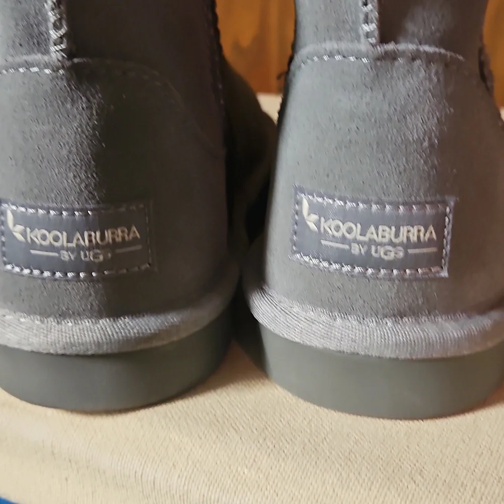 Koolaburra UGGs Stone Grey Size 4 NWOT